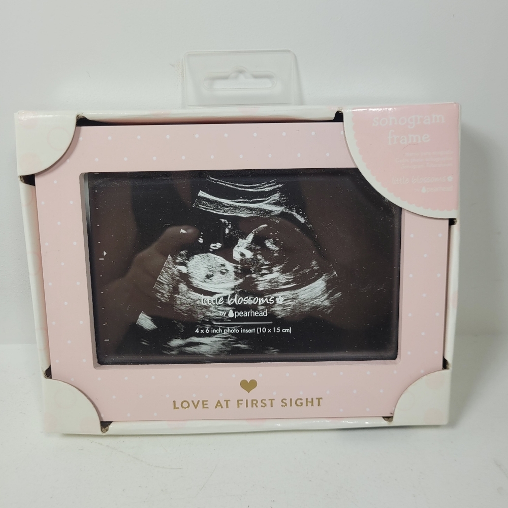 Pearhead Sonogram Frame Pink